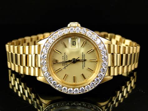 rolex datejust vintage yellow|pre owned rolex datejust 26mm.